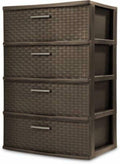 4 Drawer Wide Weave Tower J92143