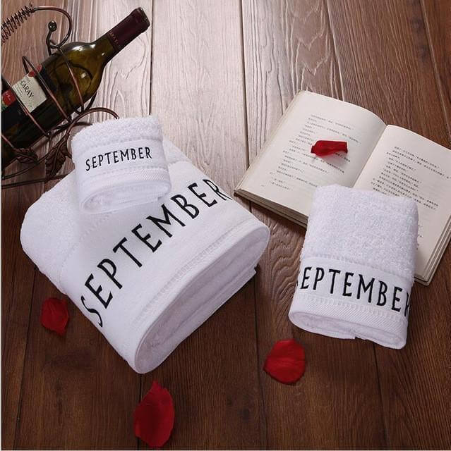 Cotton 3-Piece Bath Towels Set T25469