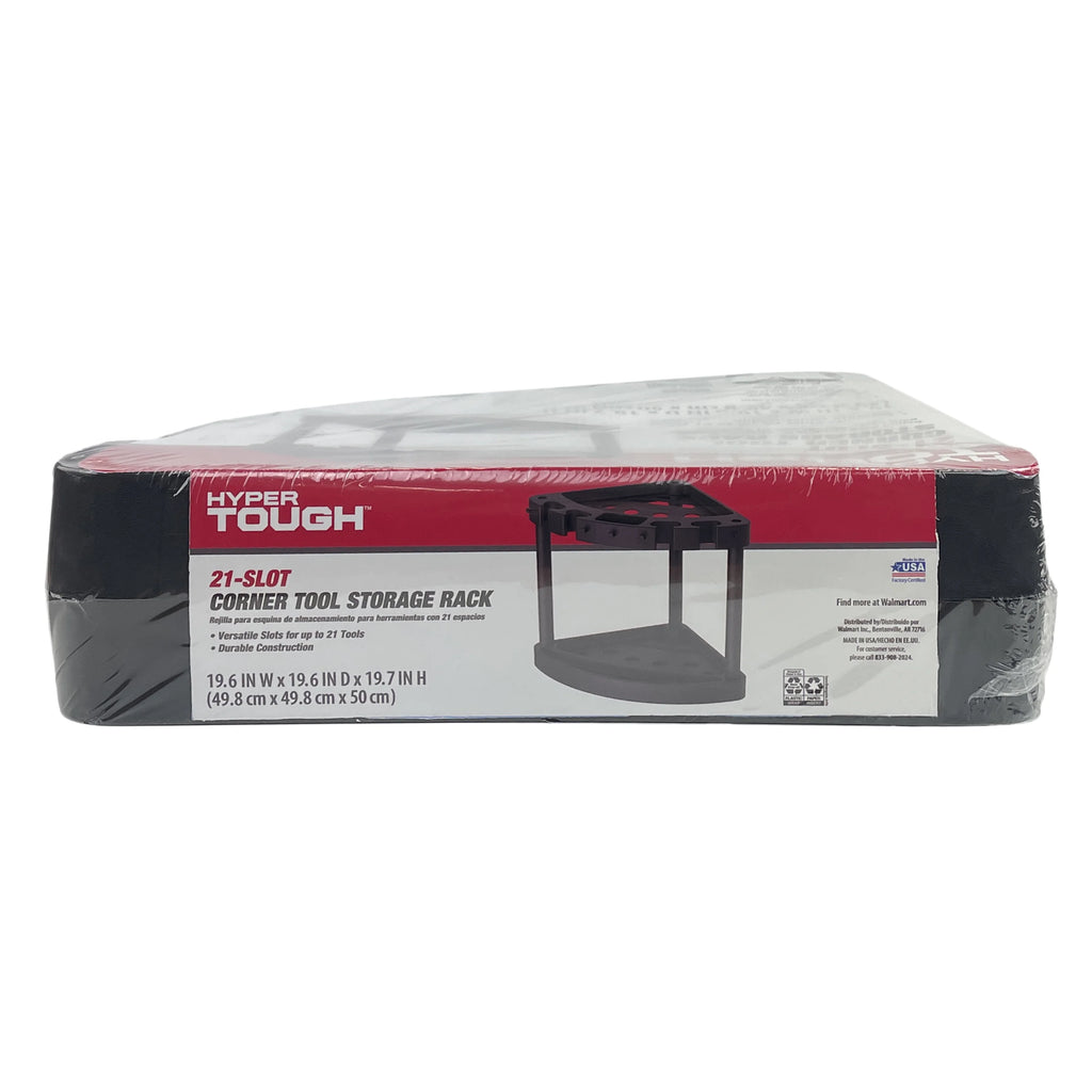 Plastic 21 Slots Black Tool Rack T344751