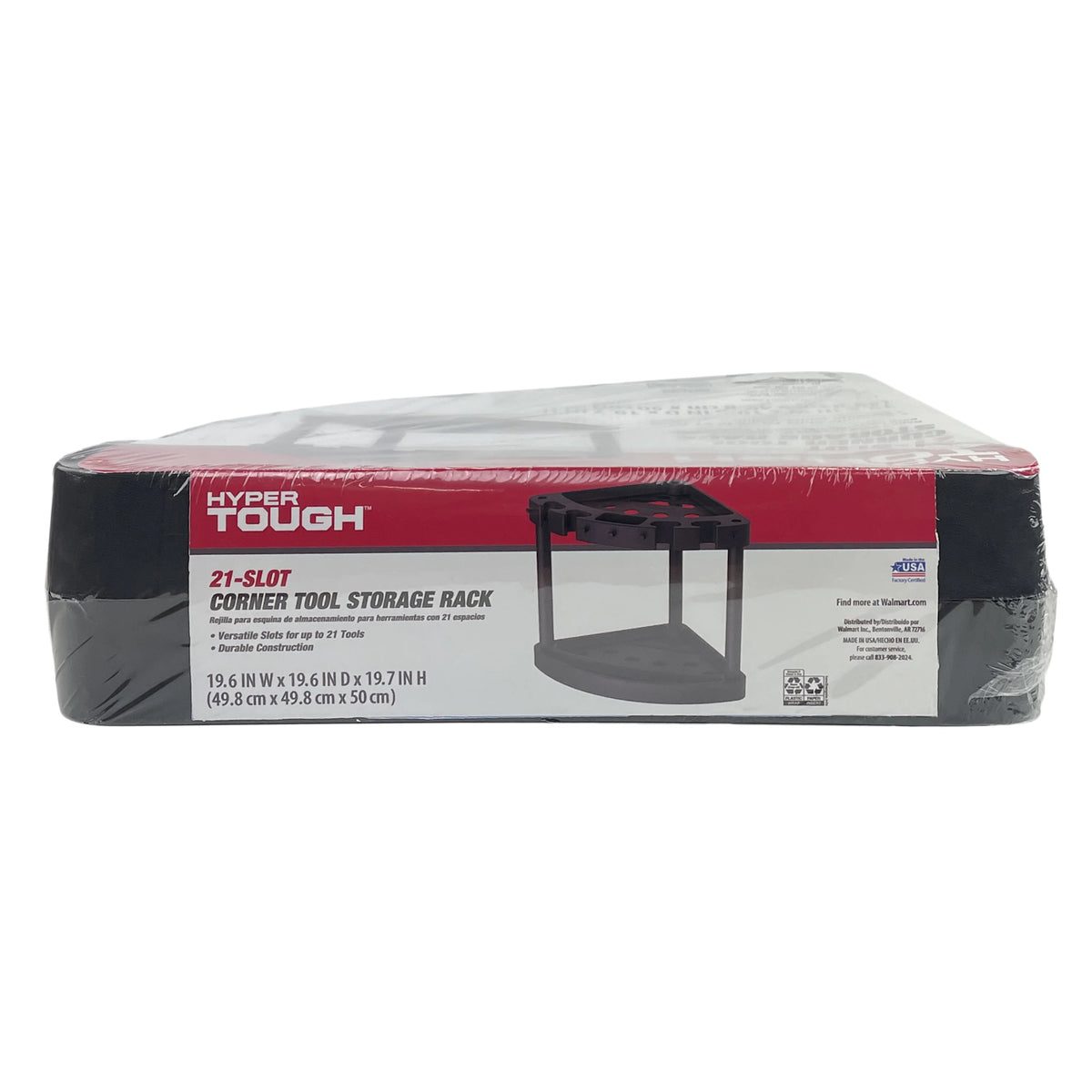 Plastic 21 Slots Black Tool Rack T344751