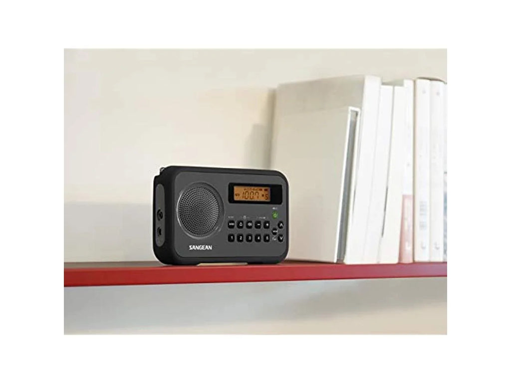 Portable AM/FM Radio Black I4396