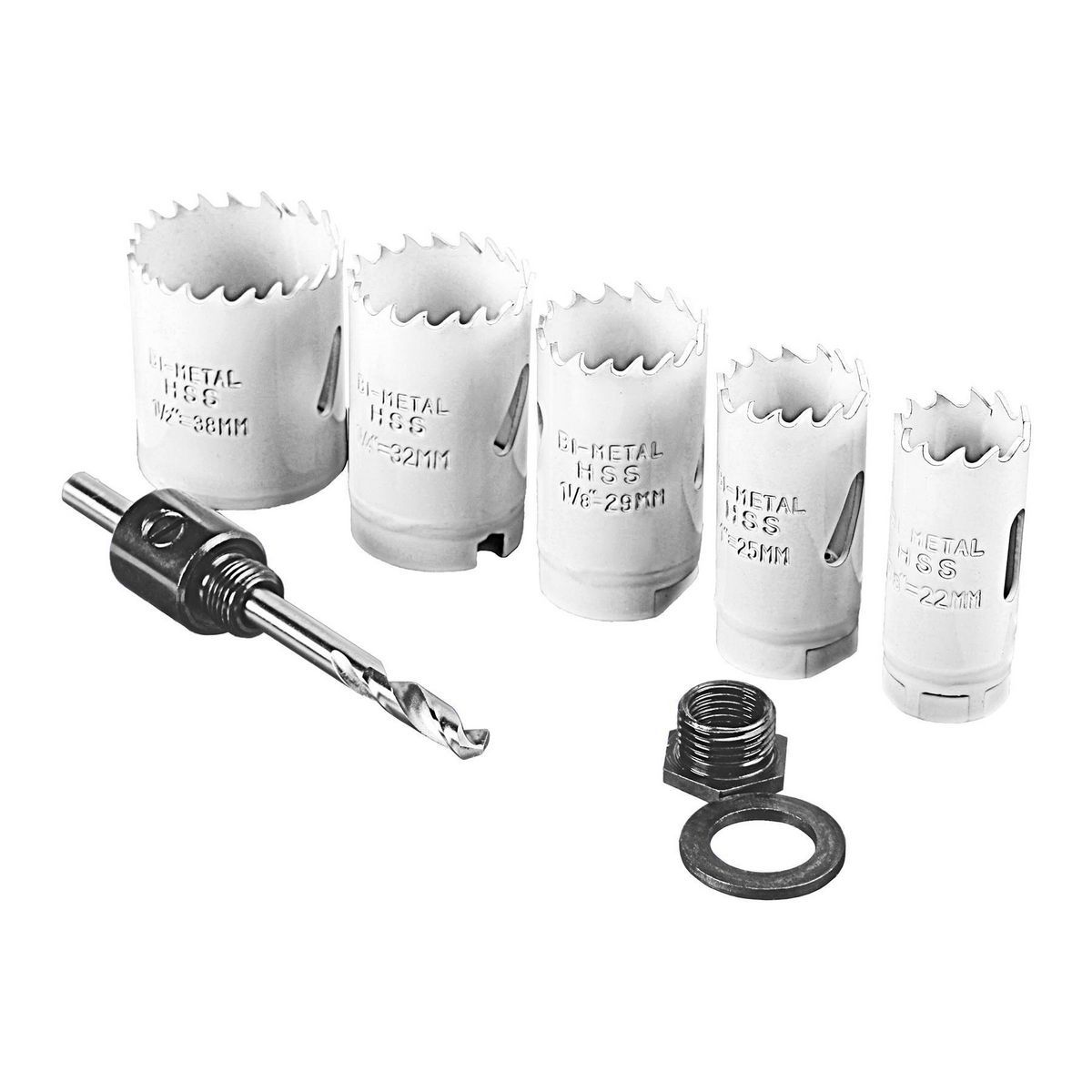 7 Piece Bi-Metal Hole Saw Set P72327