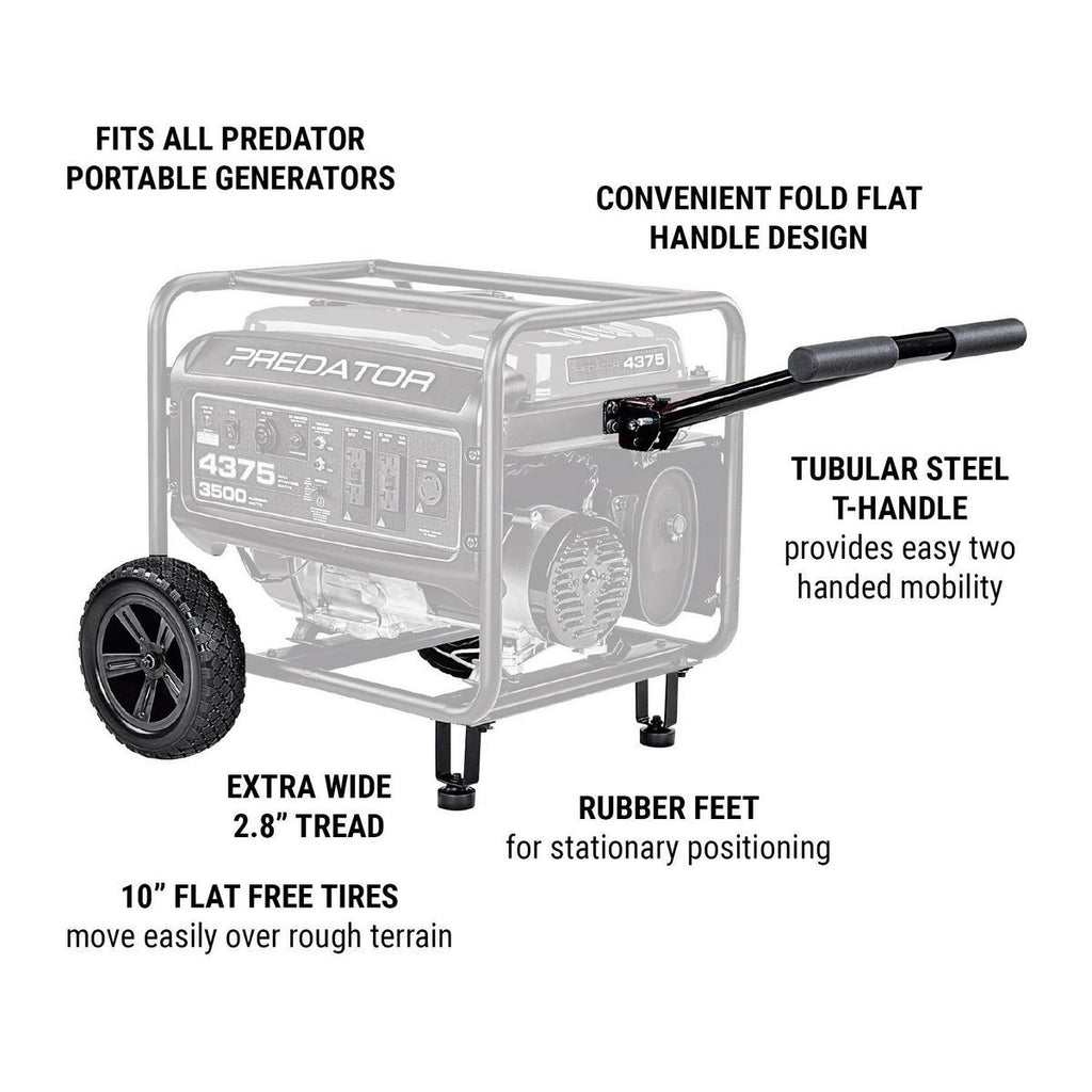 10 in. Heavy Duty Generator Wheel Kit W37655