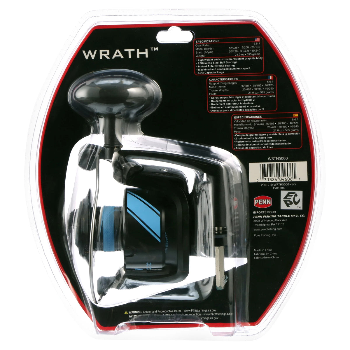 Spinning Fishing Reel Size 5000 Z562741
