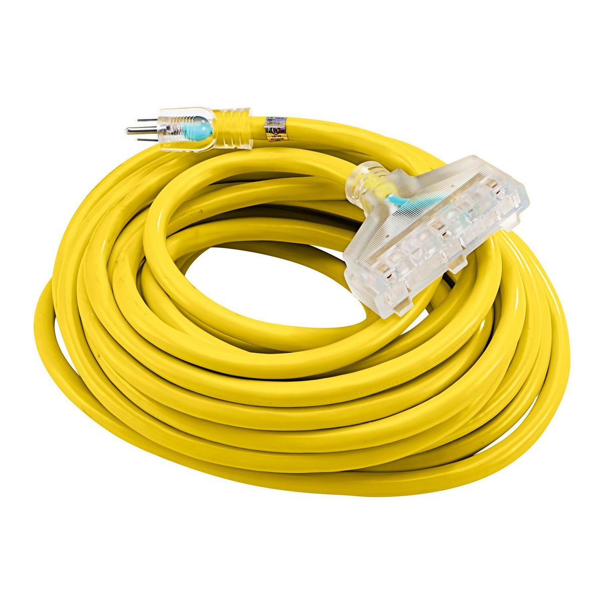 50 ft. 10/3 Gauge Triple-Tap Extension Cord A5902