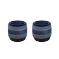 2 Piece Glass Tabletop Votive Holder Set M91390
