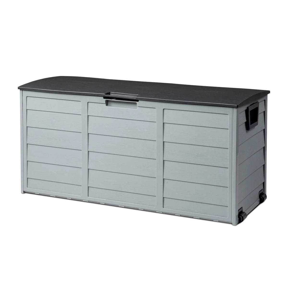 Black 75gal Outdoor Plastic Storage Deck Box T239