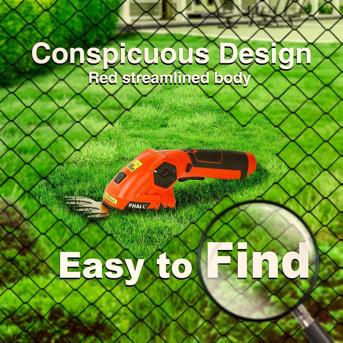 Cordless Hedge Trimmer and Garden Shears W5454