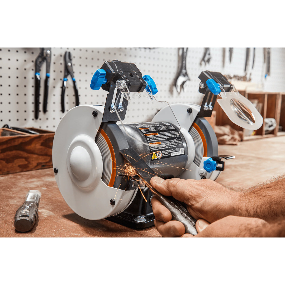 6-inch 2.1-Amp Bench Grinder D281321