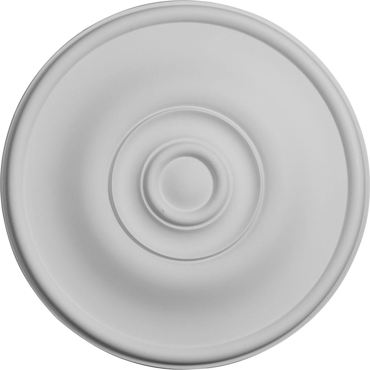 11 3/4x22OD x 3/8x22P Hand-Painted Ceiling Medallion F776267