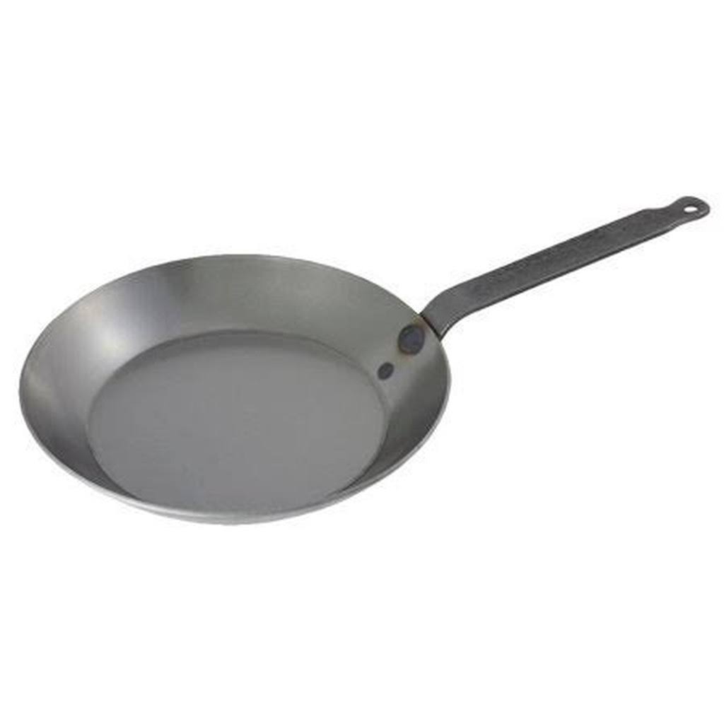14 inch Black Carbon Steel Fry Pan G655