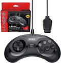 Black 6-Button Arcade Pad O74542