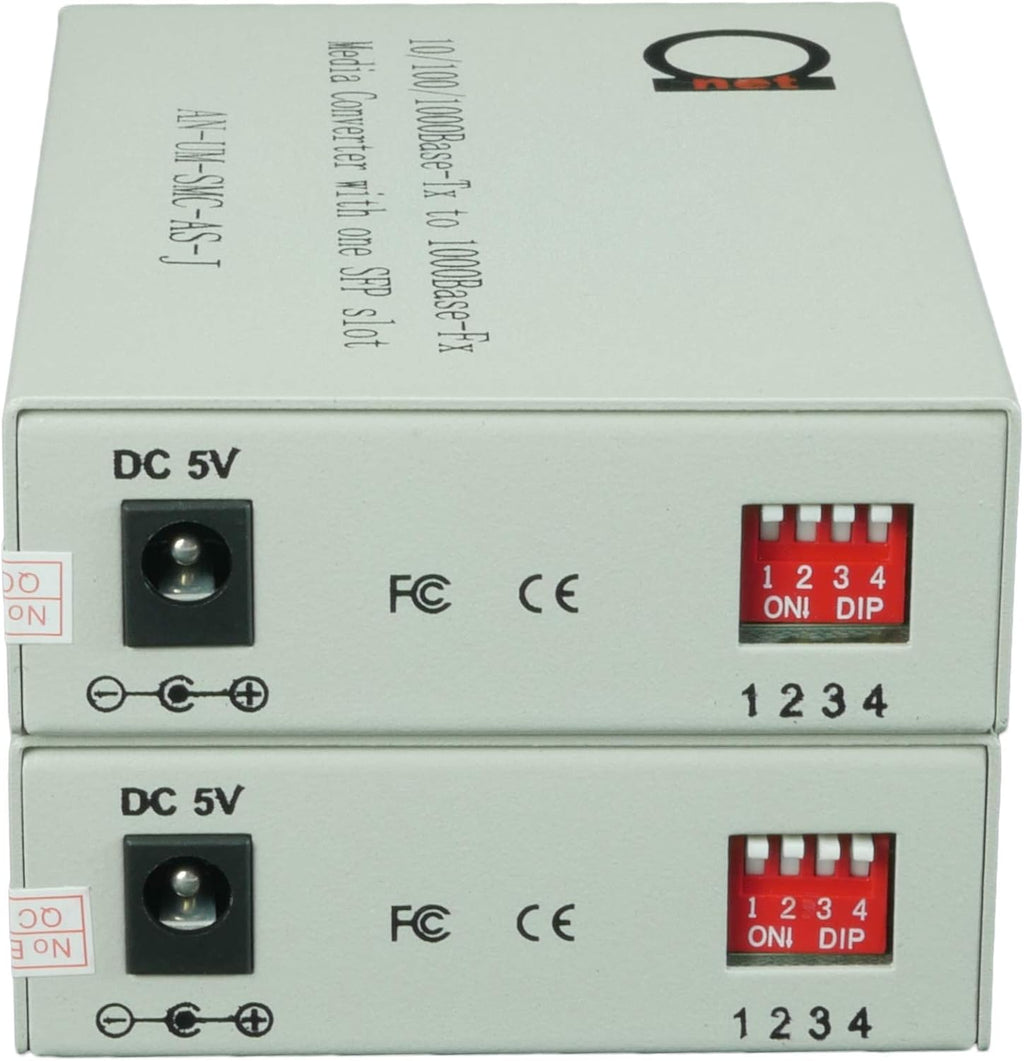 Single Mode LC WDM Bi-Di Gigabit Media Converter 20km 1 Pair W723836