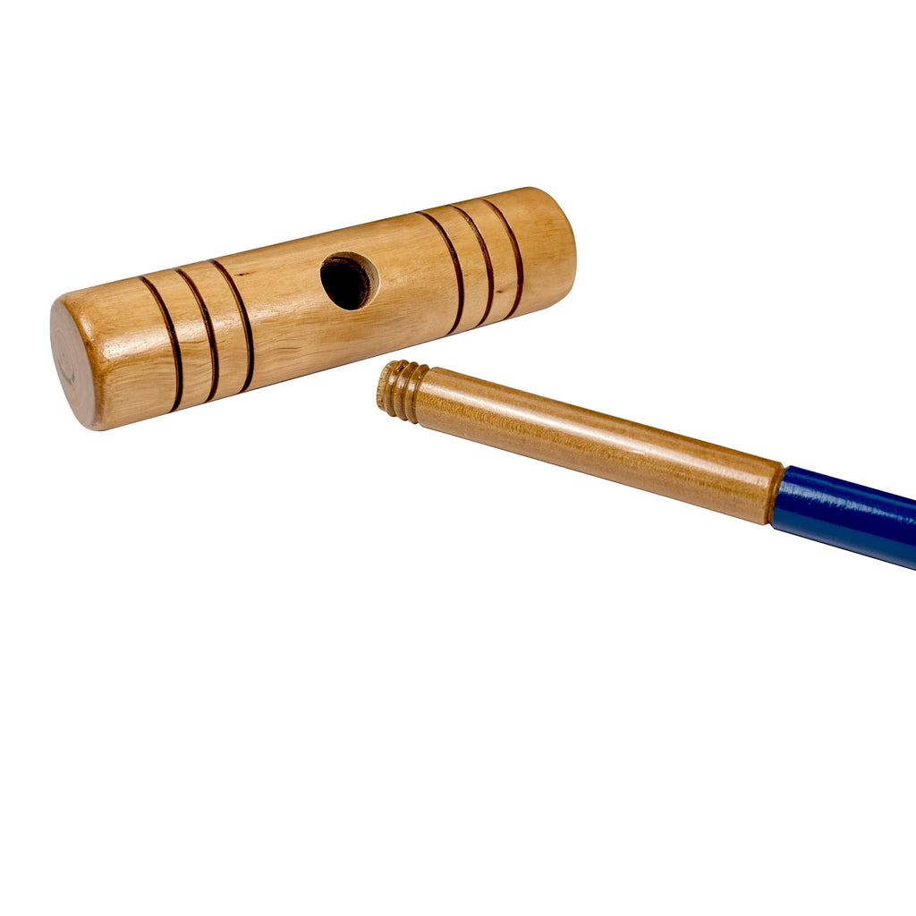 Wood 6 Player Croquet Lawn Game Set X7725