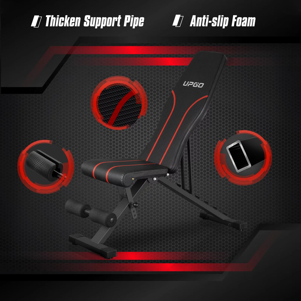 Adjustable Weight Bench 660lbs Capacity Foldable I920