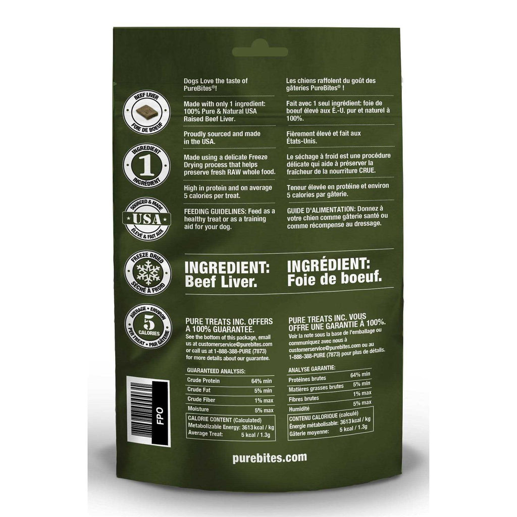 Beef Liver Freeze Dried Dog Treats K548