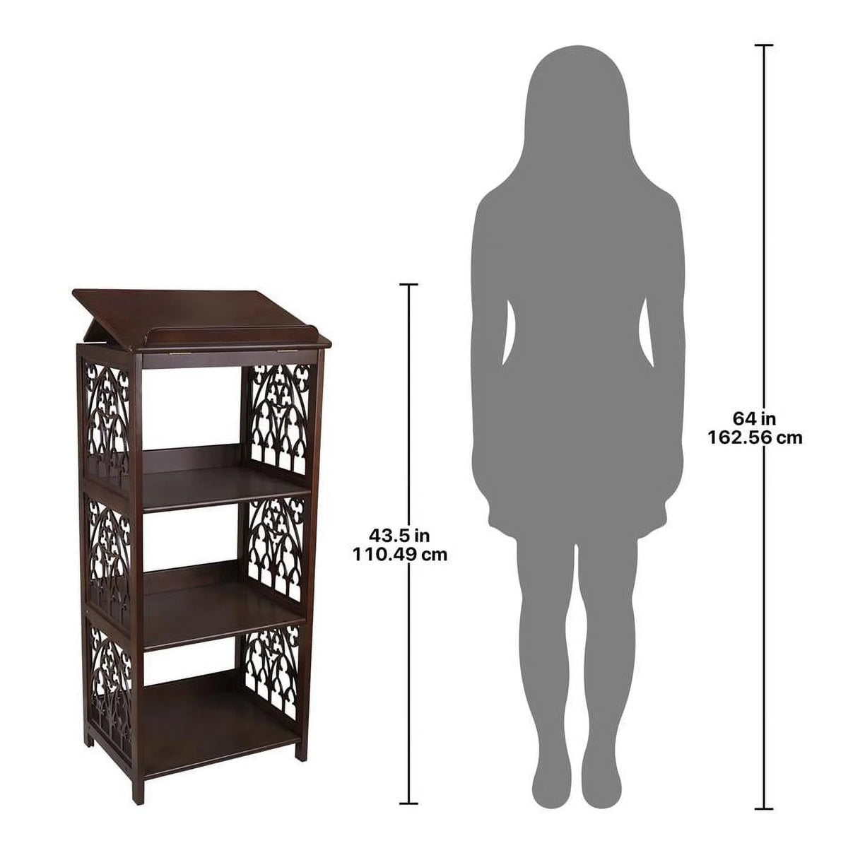 Wooden Bookstand F9587