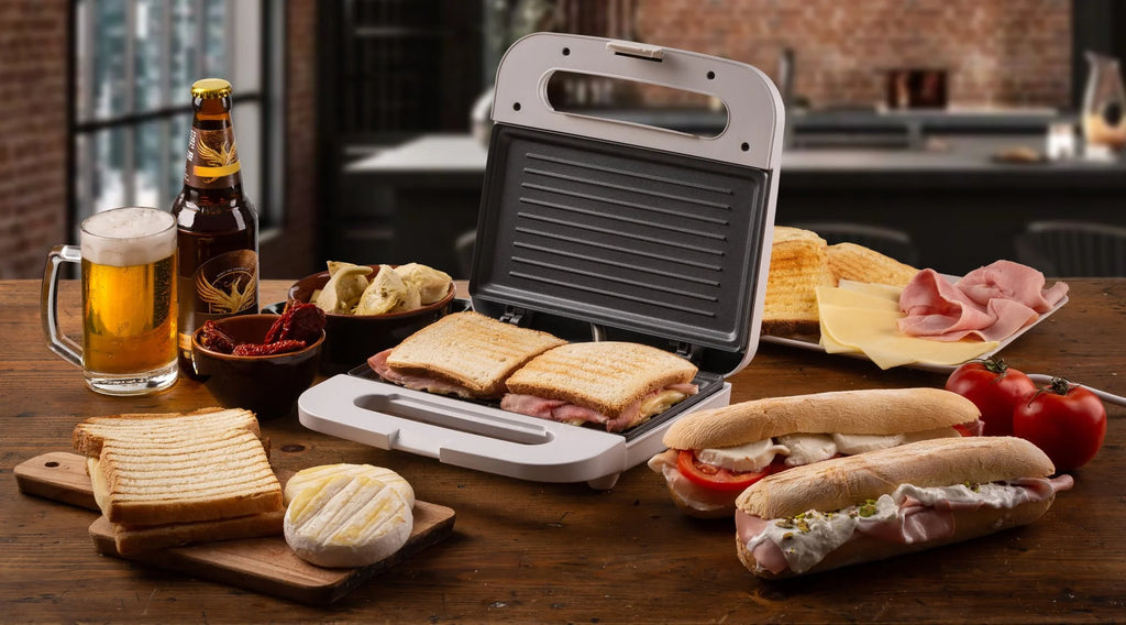 White Breakfast Sandwich Maker P65393