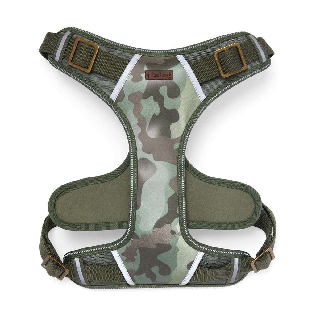 Reflective Camo Dog Harness T385