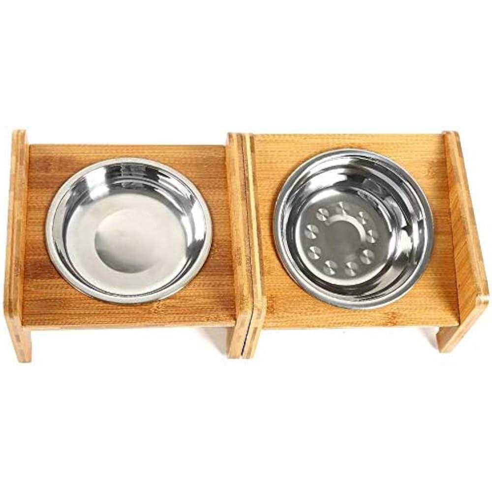 Set of 2 Raised Pet Bowls P734280