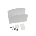 White Vertical Small CPU Holder I26482