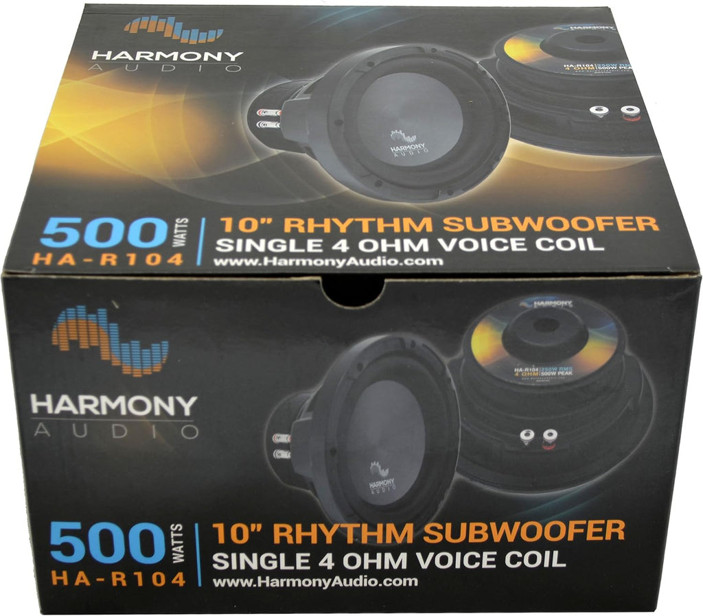 10 Sub 500W Single 4 Ohm Subwoofer Z788838