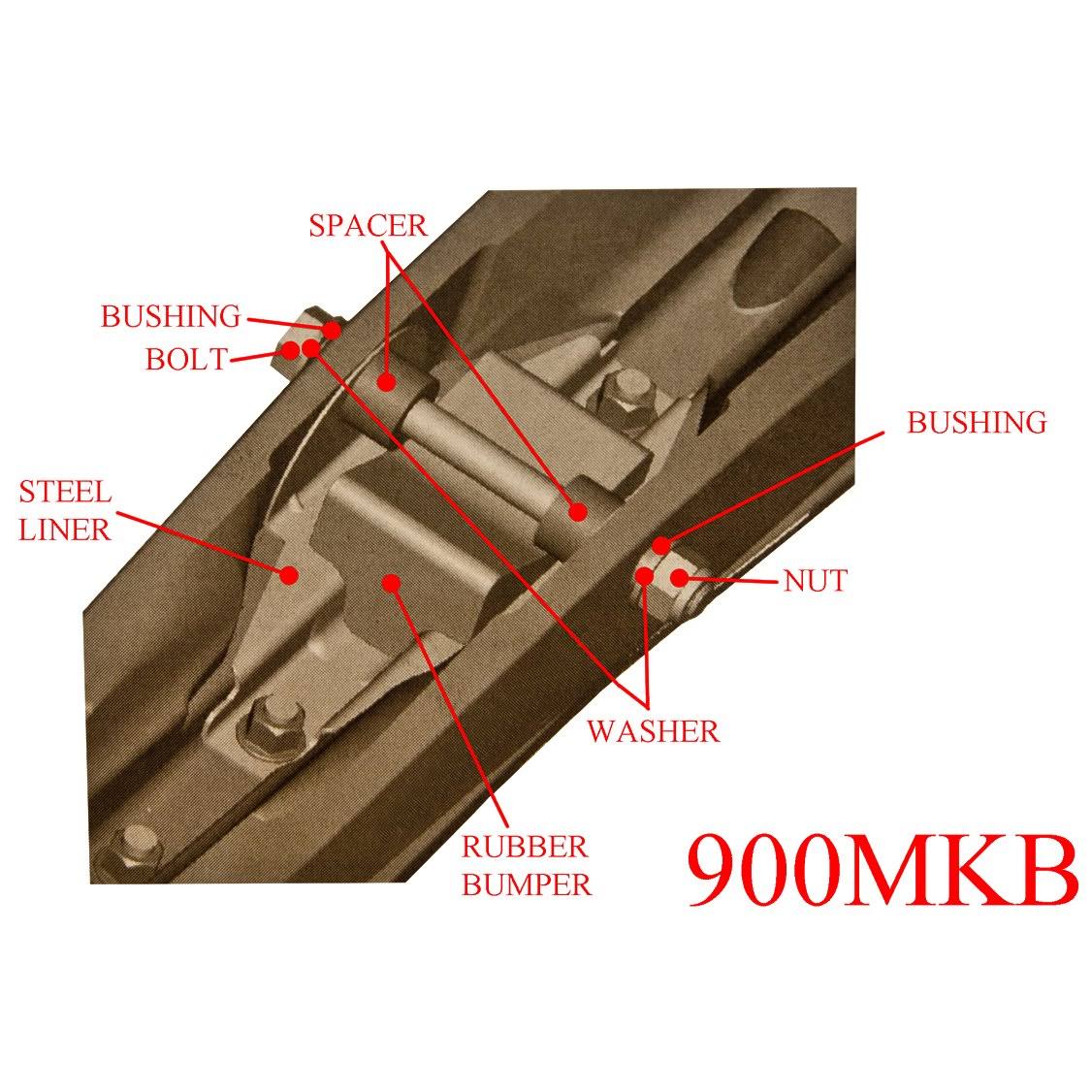 Mounting Kit for Ski-Doo with DSA Suspension Y1659