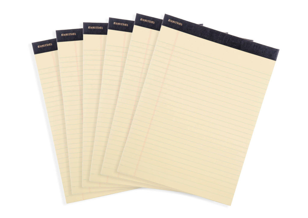 Letter Wide Ruled Legal Pads 36 Pack X25470