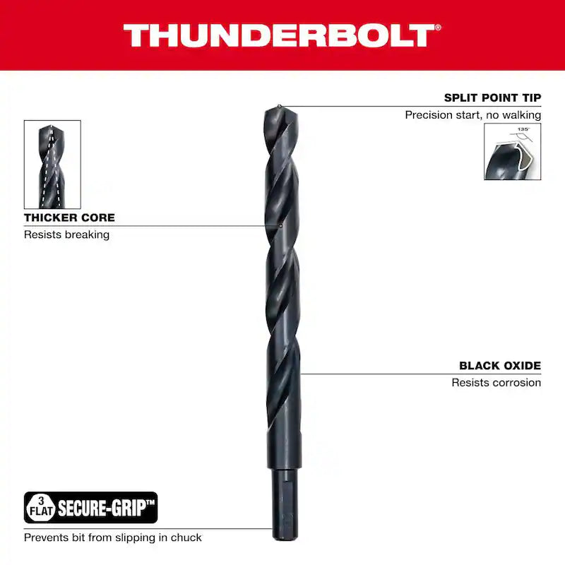 Black Oxide Drill Bit Set 14-Piece S50988