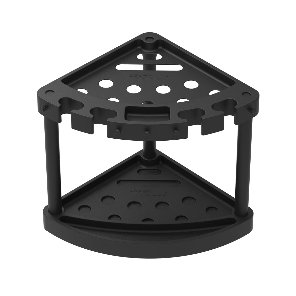Plastic 21 Slots Black Tool Rack T344751