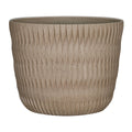 Black Resin Planter D693