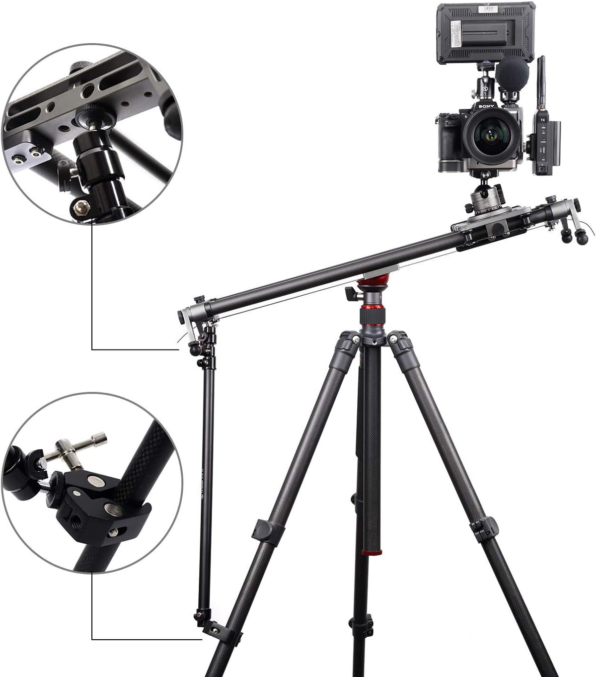 Camera Slider Support Arm Stabilizer D21507