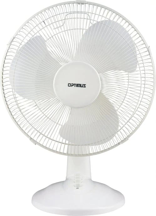 12" Oscillating 3-Speed Desk Fan W616