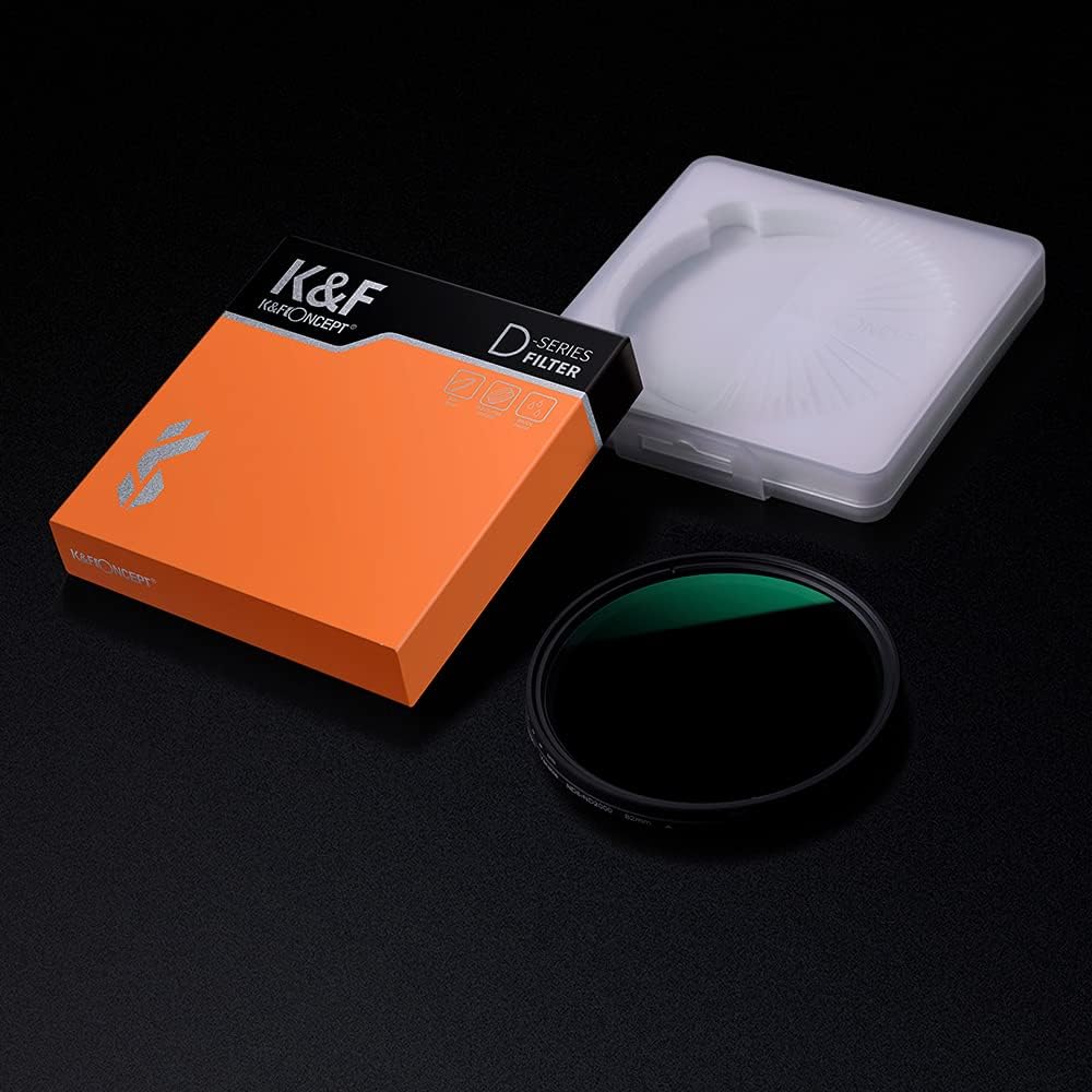 77mm Variable Neutral Density Filter ND8-ND2000 Adjustable ND Filter with Multi-Layer Coatings Q35860