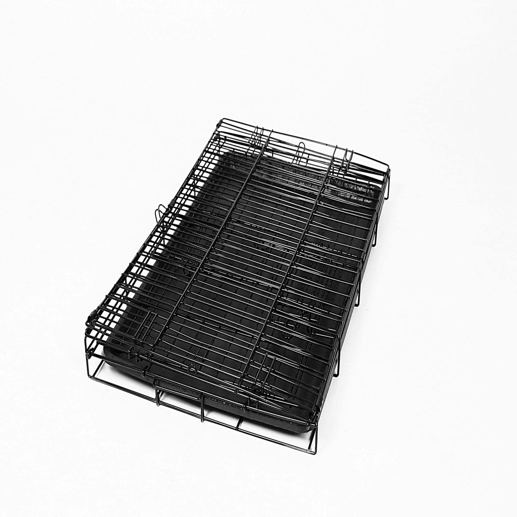 Double Door Metal Dog Crate K4856