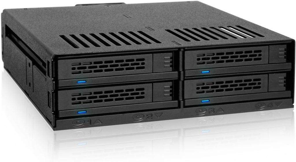 2 x 2.5 SAS/SATA HDD/SSD Mobile Rack + Slim Optical Drive Slot for 5.25 Bay M71040