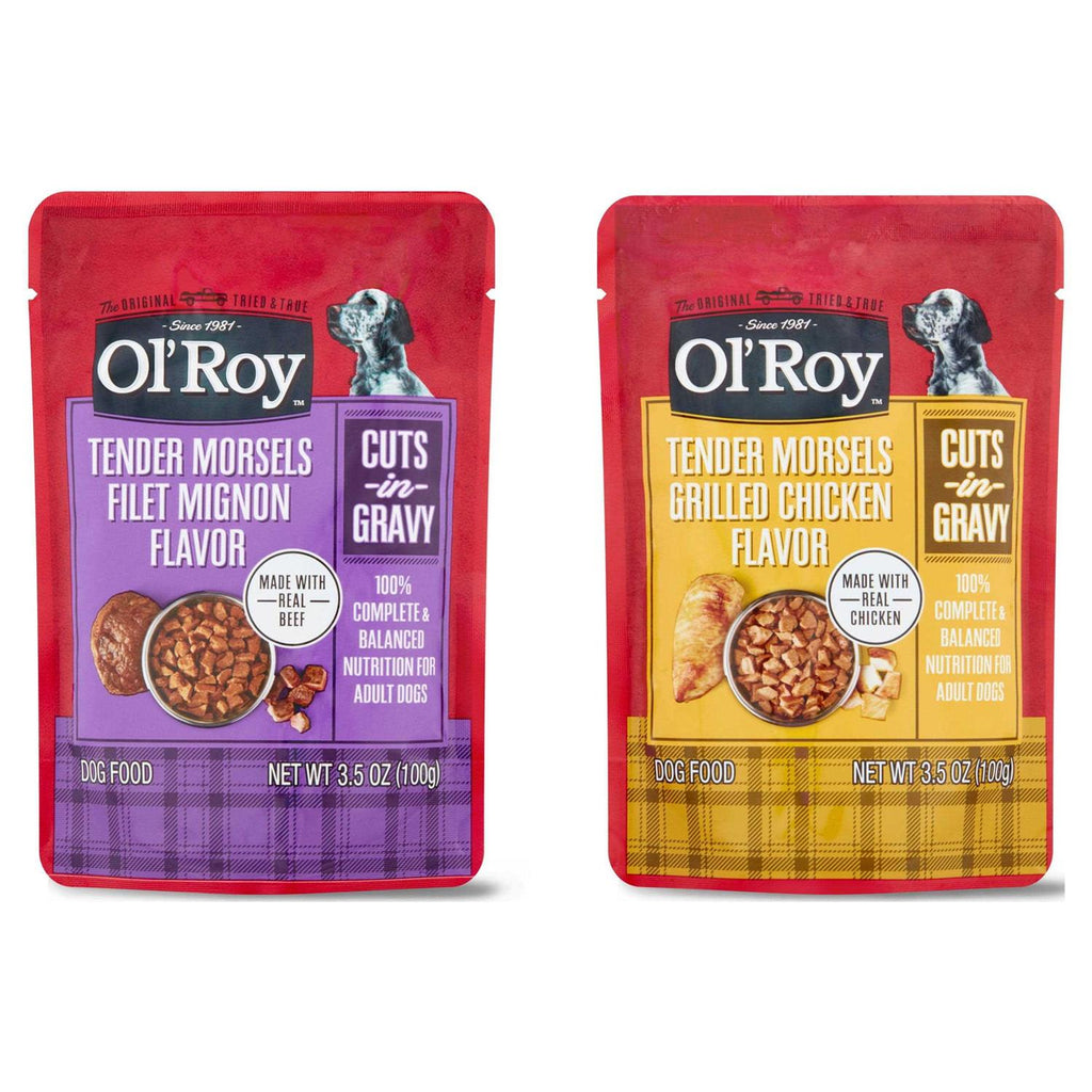 Cuts in Gravy Wet Dog Food Variety Pack B414607