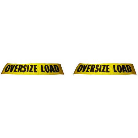 Oversize Load Banner Vinyl Mesh 2 Pack M68438