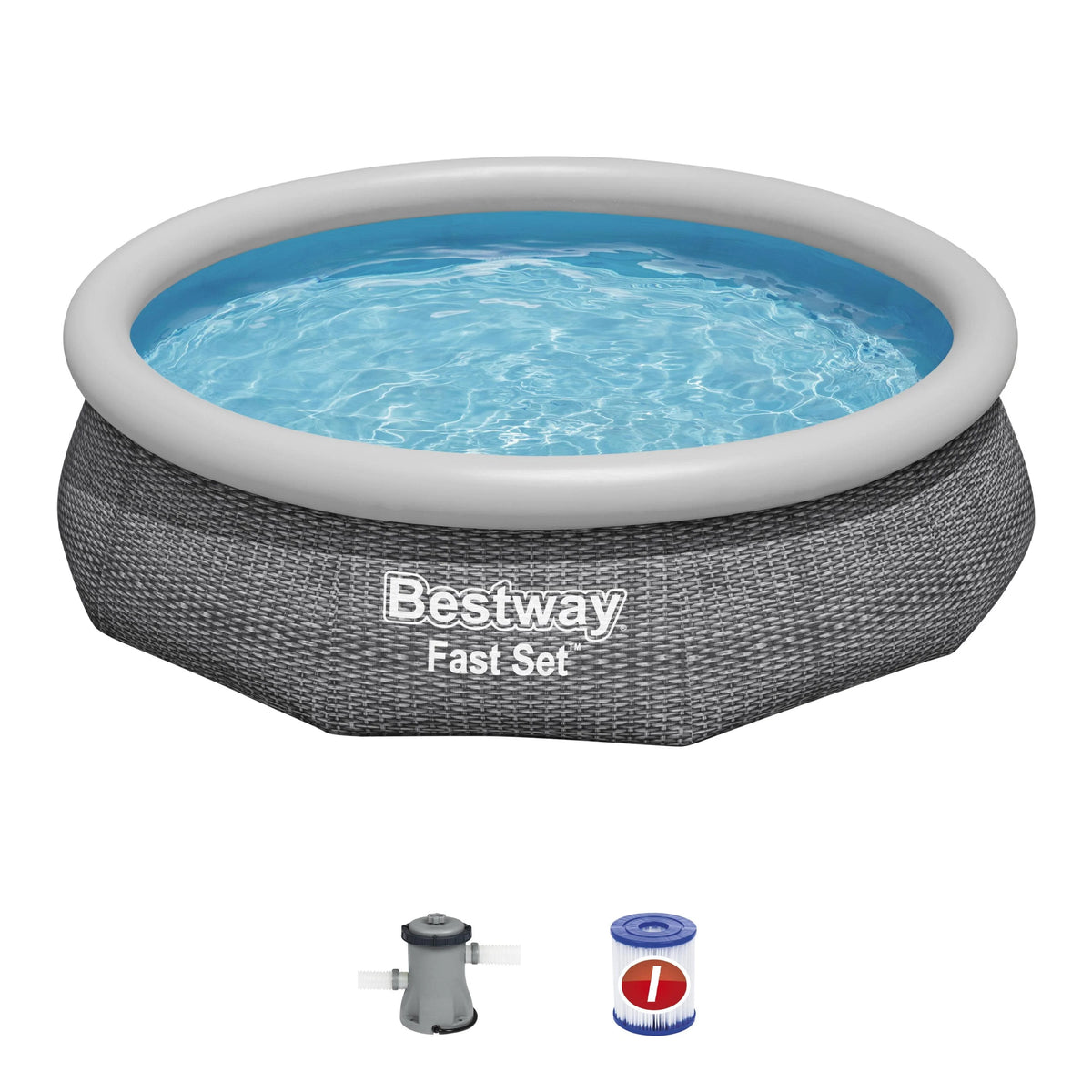 10' x 2.1' Inflatable Above Ground Pool T869098