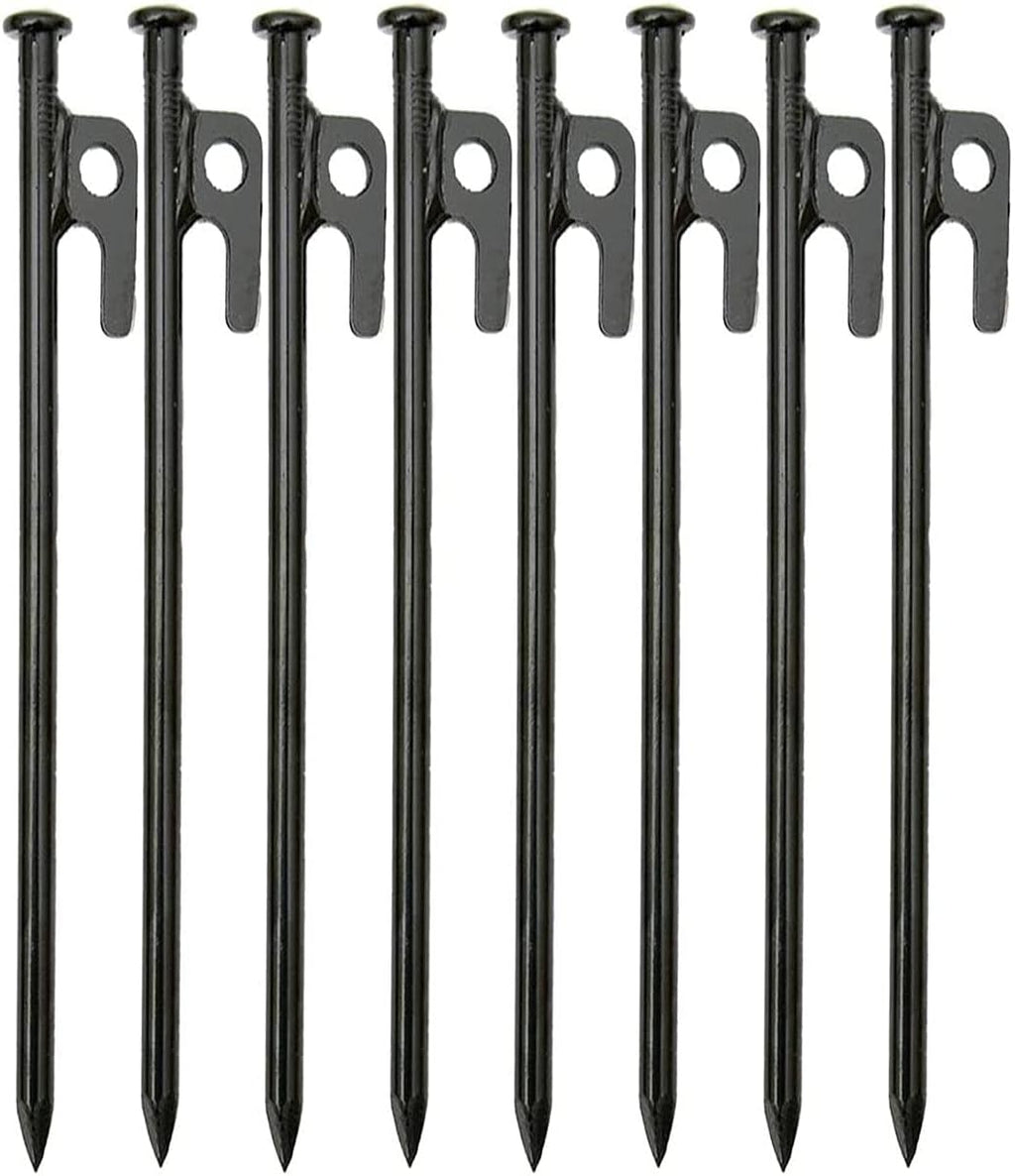 15.7 Inches 20 Pcs Heavy Duty Steel Tent Stakes O517