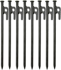 15.7 Inches 20 Pcs Heavy Duty Steel Tent Stakes O517