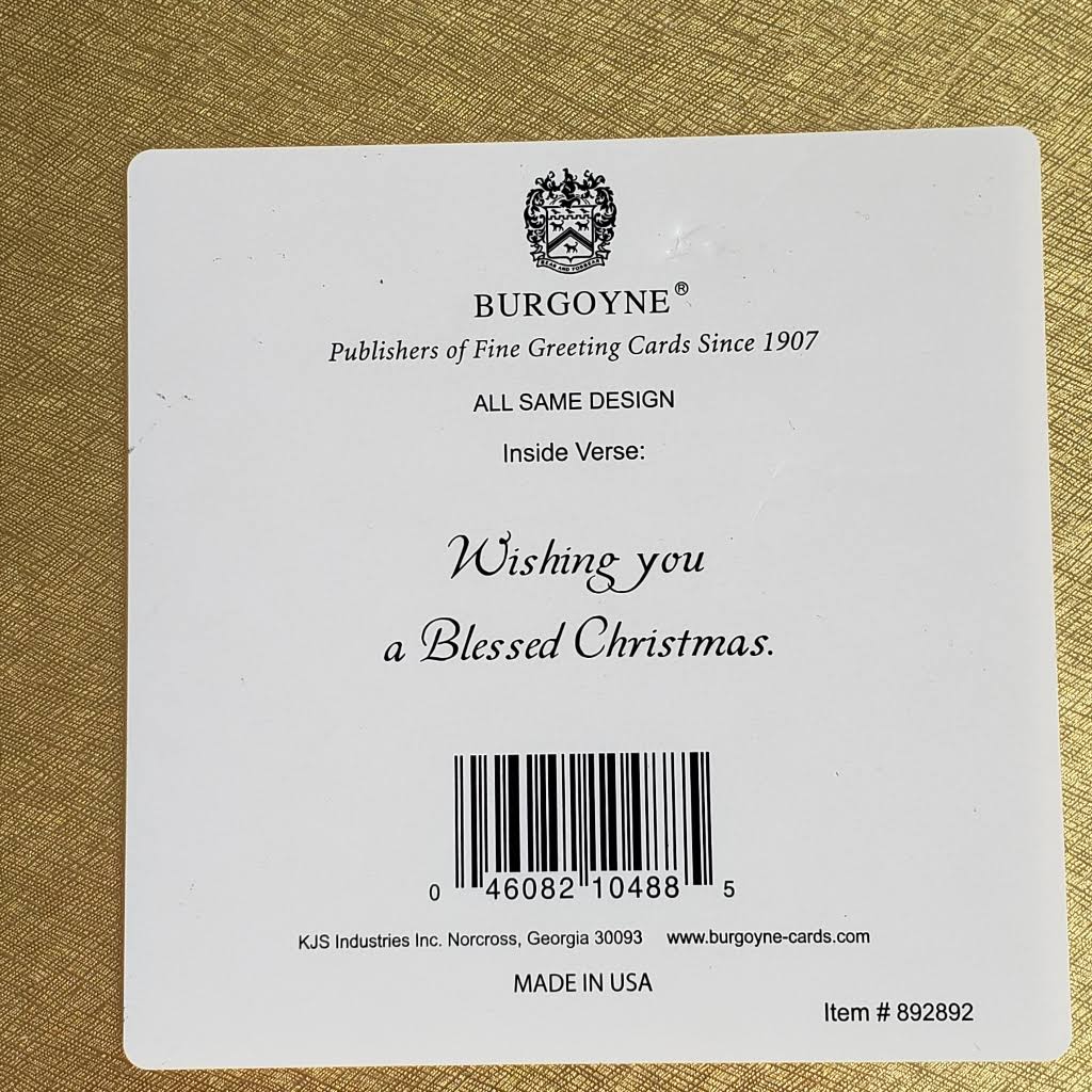 Handmade Religious Holiday Cards X169