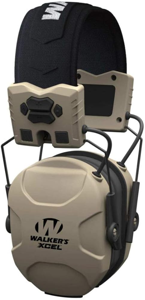 Electronic Shooting Hearing Protection Muff with Protective Case J95300