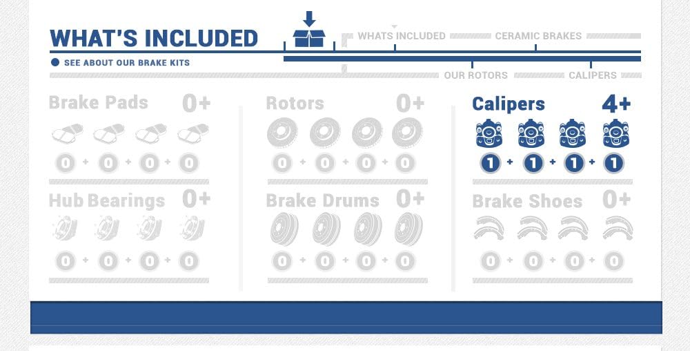 Semi-Loaded OE Caliper Assembly Set W5746