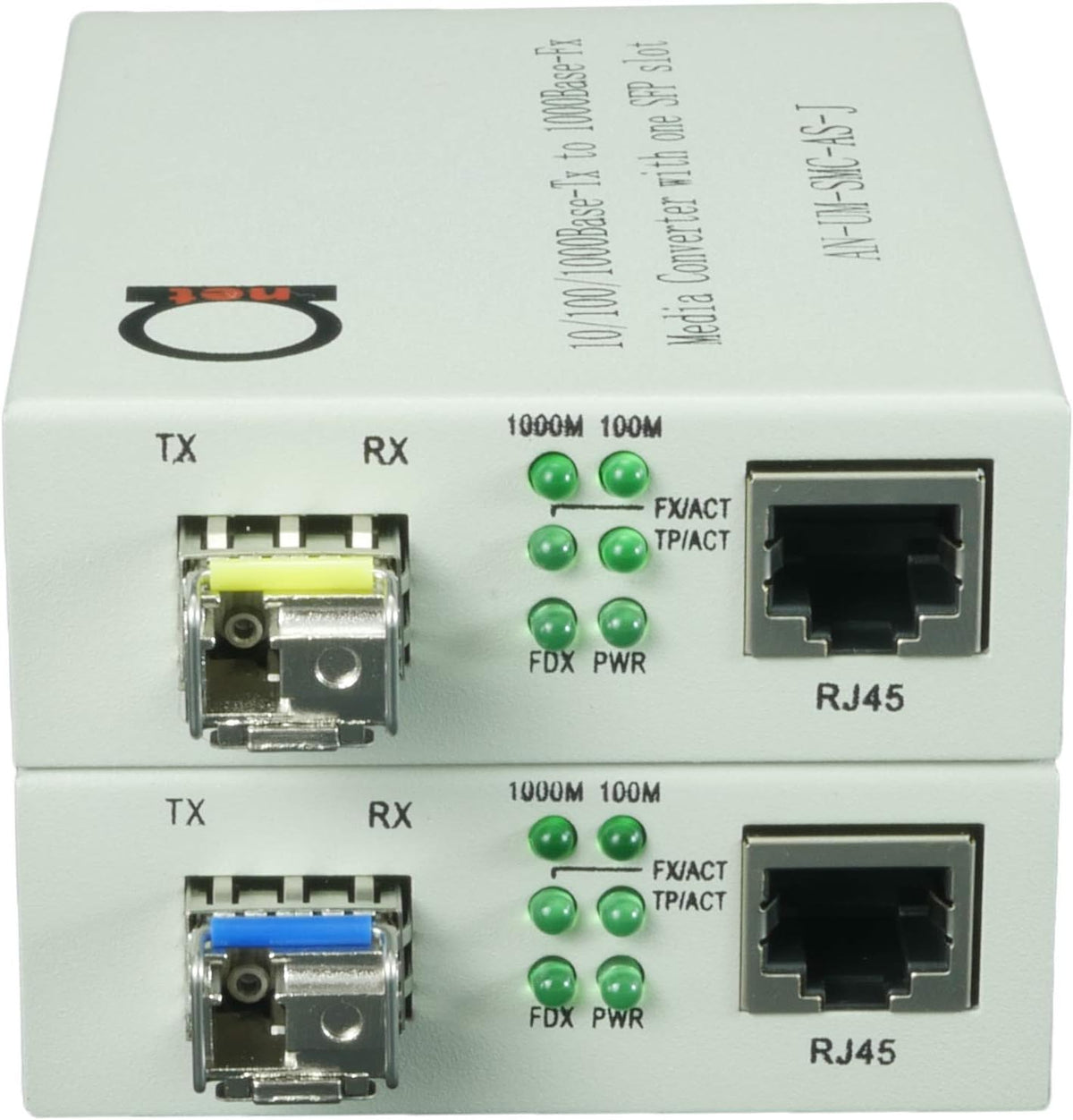 Single Mode LC WDM Bi-Di Gigabit Media Converter 20km 1 Pair W723836