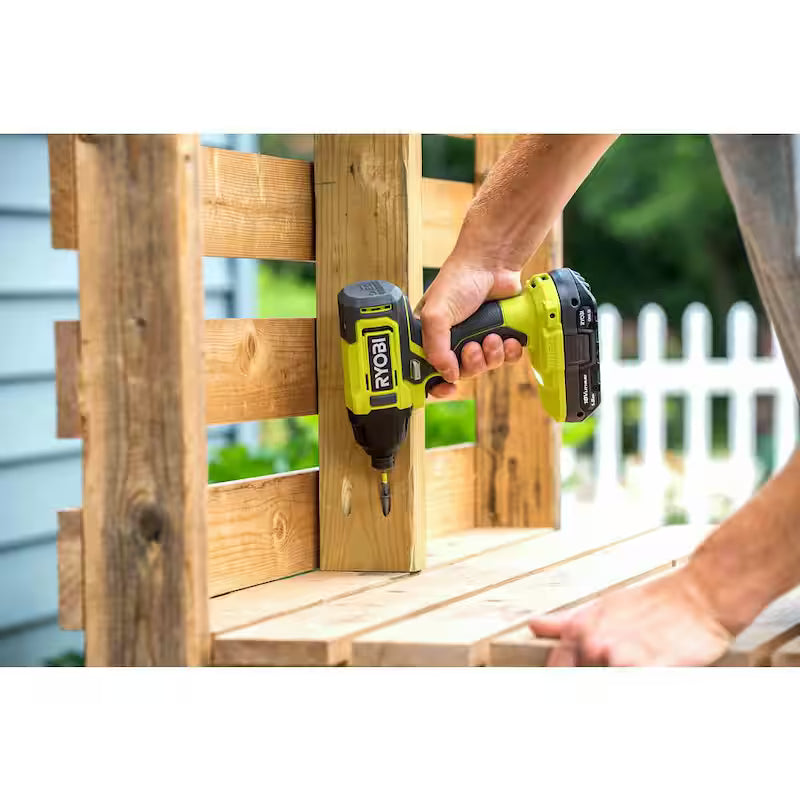 18V Cordless 2-Tool Combo Kit with Drill/Driver and Impact Driver J19501