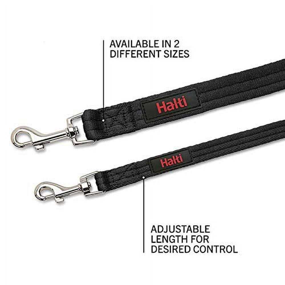 Black Head Collar and Double Lead V9886