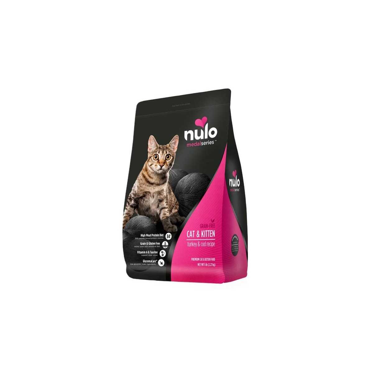 Grain-Free Turkey & Cod Dry Cat & Kitten Food L3400