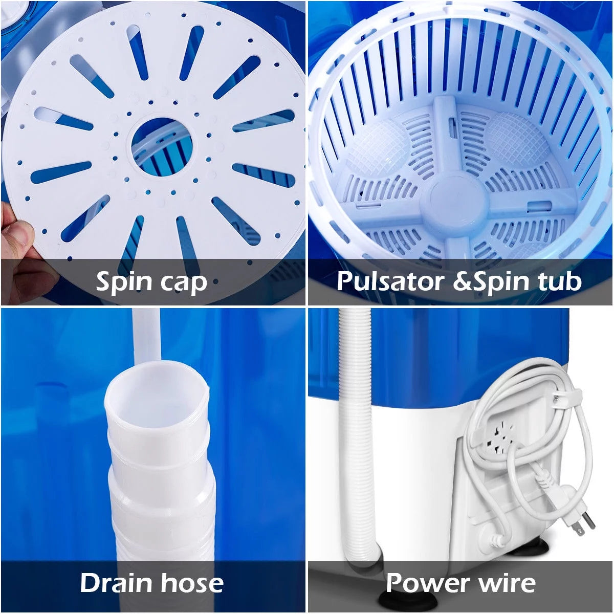 Portable Mini Compact Washing Machine R865