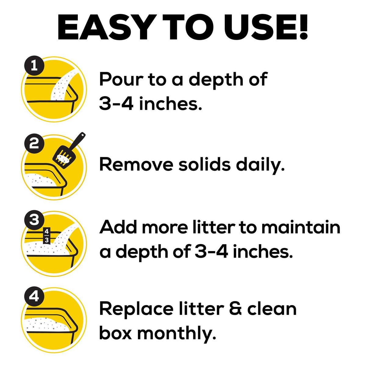 Clumping Multi-Cat Litter O4182